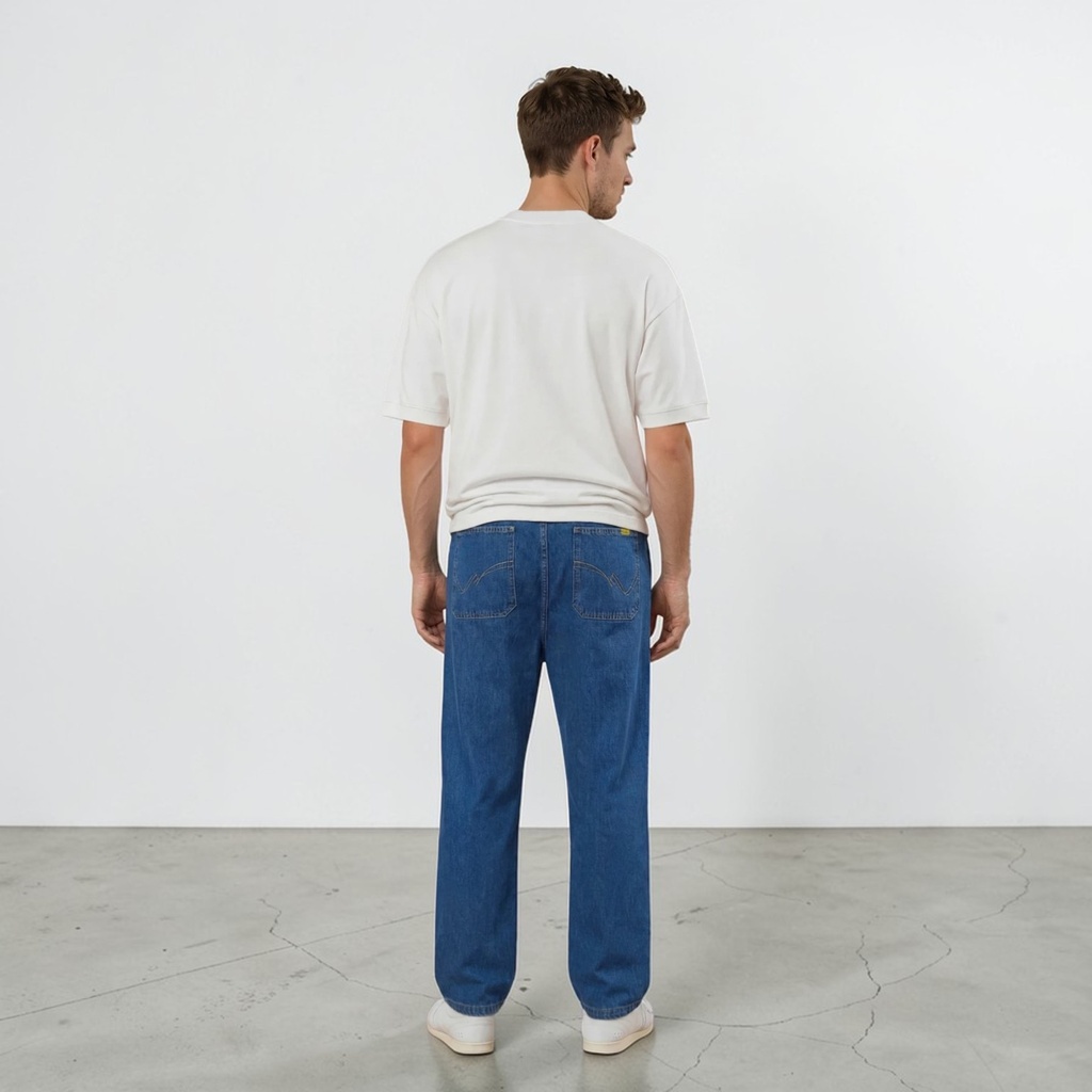 Kontakt - Sweat homme manches courtes avec poche soufflet imprimé feuille - Blanc 3