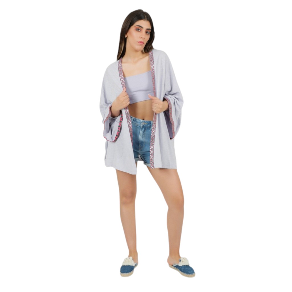 Kontakt – Kimono femme – lavande