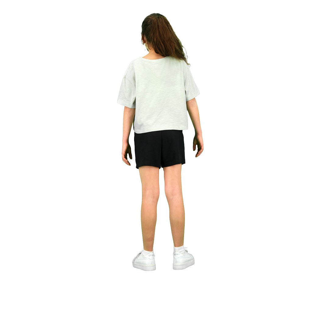 Kontakt - T-shirt sur taille fille manches courtes Haloua - vert Clair 2