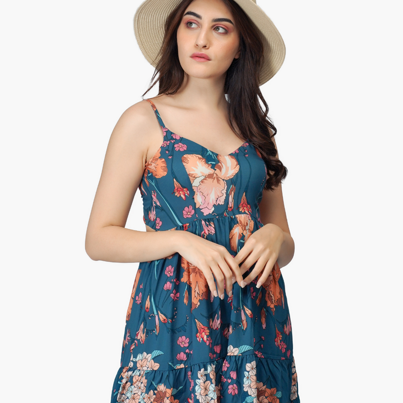 Lyouna Lingerie Swimwear – Robe courte – imprime floral