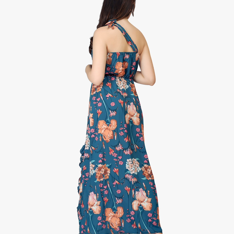 Lyouna  - robe longue - imprime floral 3