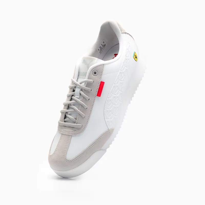 Puma – Baskets unisexes Scuderia Ferrari Roma Via – anc Rose