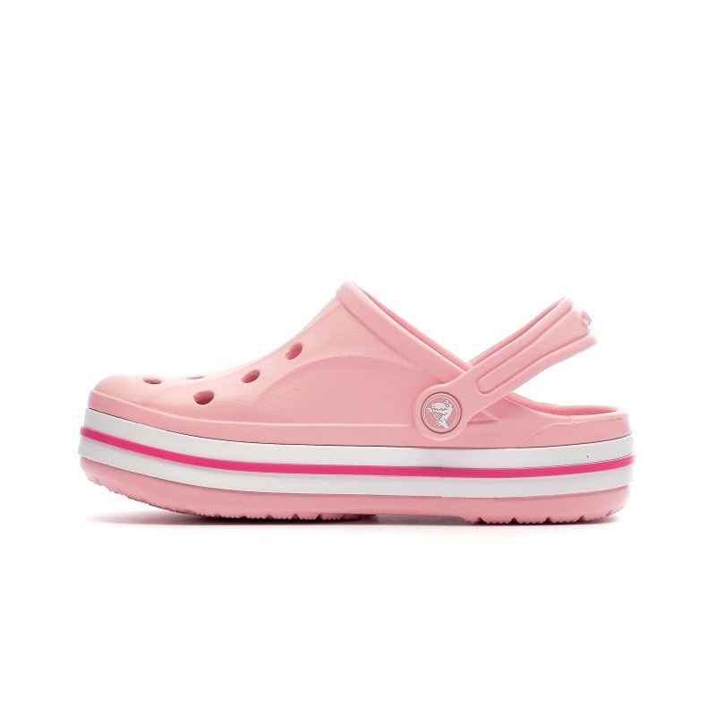 Crocs - BAYABAND CLOG K - Rose Poudré Blanc 2