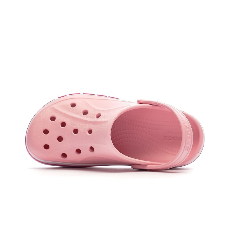 Crocs - BAYABAND CLOG K - Rose Poudré Blanc 3