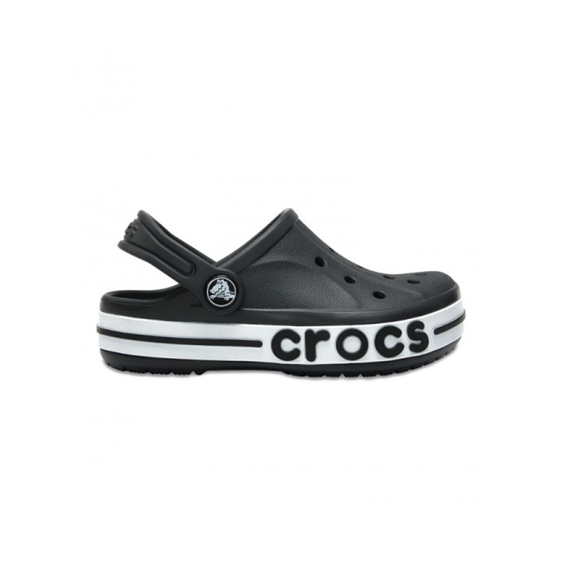 Crocs – BAYABAND CLOG K – Noir Blanc