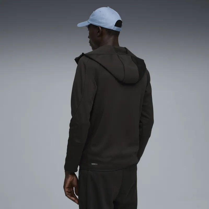 Puma - Sweat à capuche zippé chaud pour homme EVOSTRIPE - Noir 2