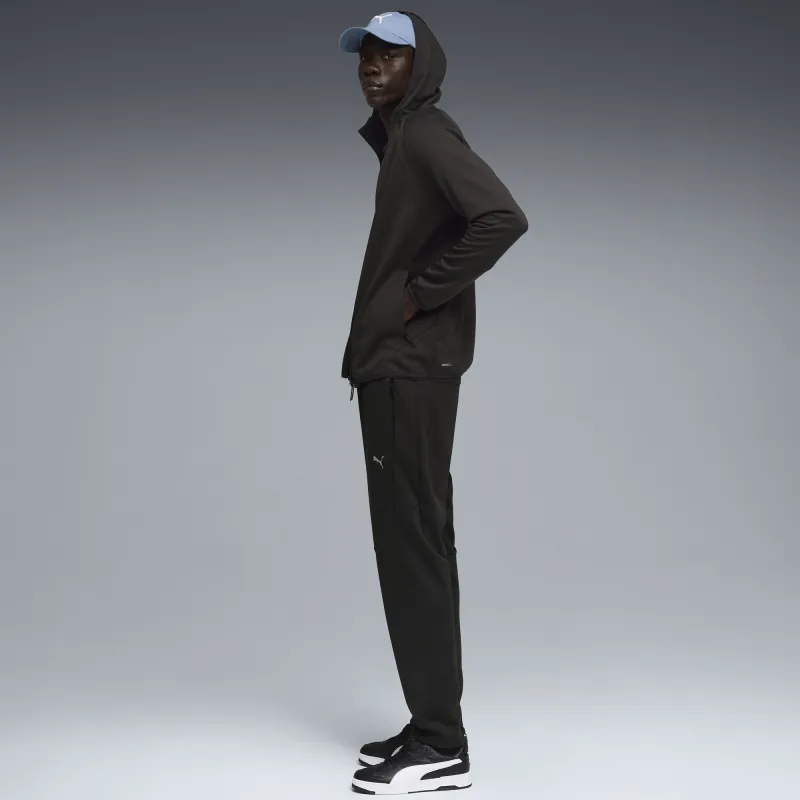 Puma - Sweat à capuche zippé chaud pour homme EVOSTRIPE - Noir 3