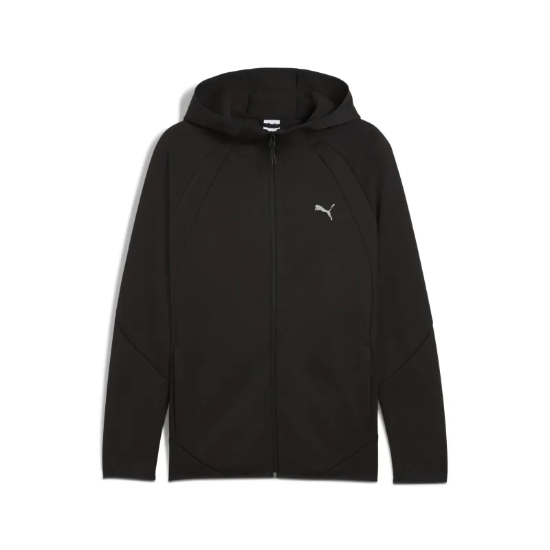 Puma - Sweat à capuche zippé chaud pour homme EVOSTRIPE - Noir 4