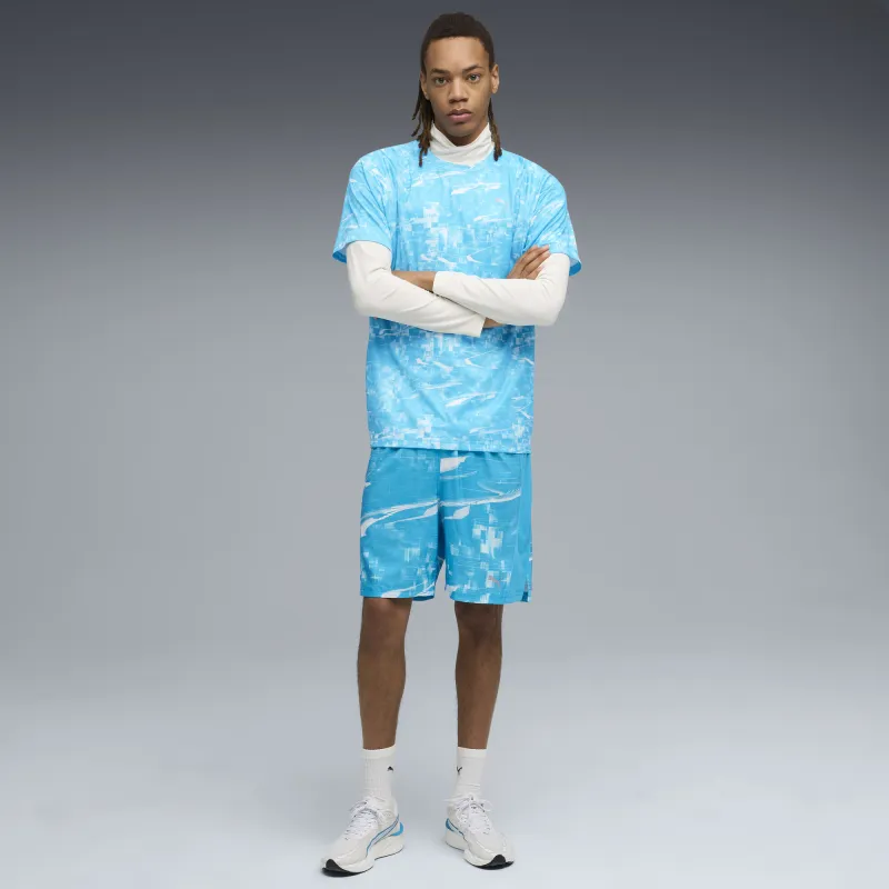 Puma - T-shirt RUN VELOCITY pour hommes - Bleu vitesse 3