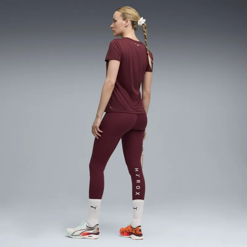 Puma - Collants PUMA x HYROX SHAPELUXE 7/8 pour femmes - Scintillement rubis 3