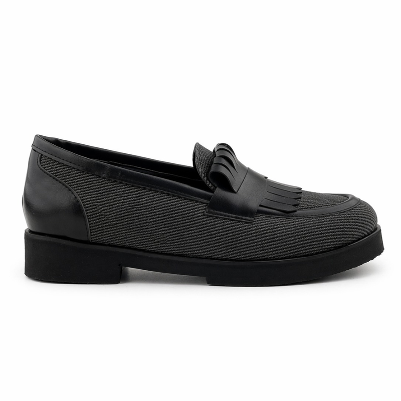 Joelle – MOCASSIN RF 1882 – Noir