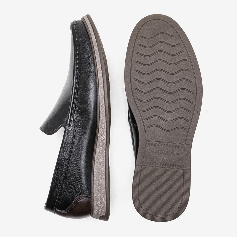 Democrata - DEMOCRATA MOCASSINS SHOES-01 NASH EASY252301 - Noir 2