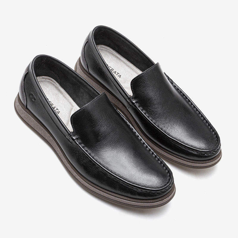 Democrata - DEMOCRATA MOCASSINS SHOES-01 NASH EASY252301 - Noir 3