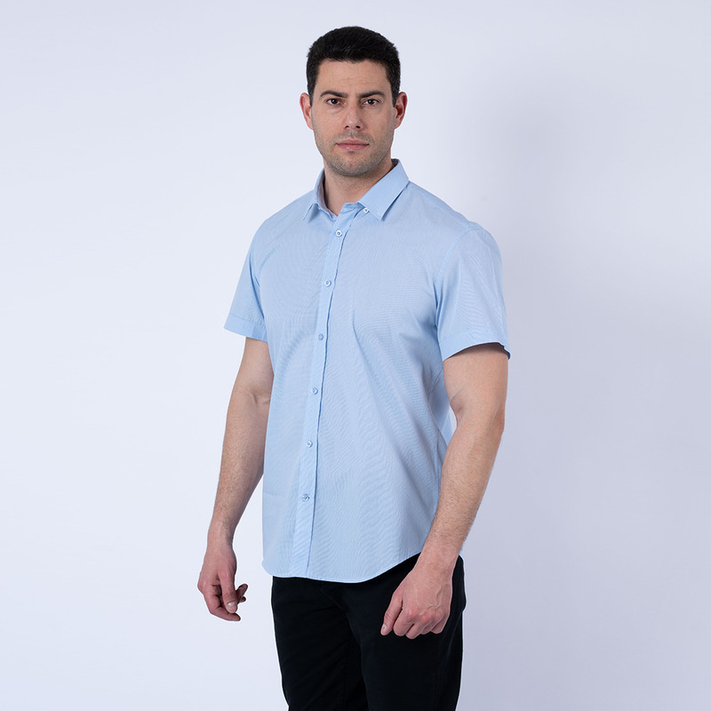 Lee Cooper - TOILE-02 CARDY MC HOM NAT. -Bleu ciel 3