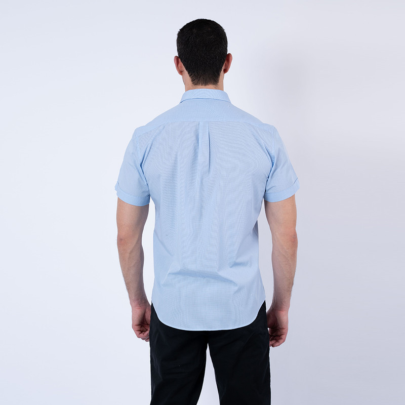 Lee Cooper - TOILE-02 CARDY MC HOM NAT. -Bleu ciel 4