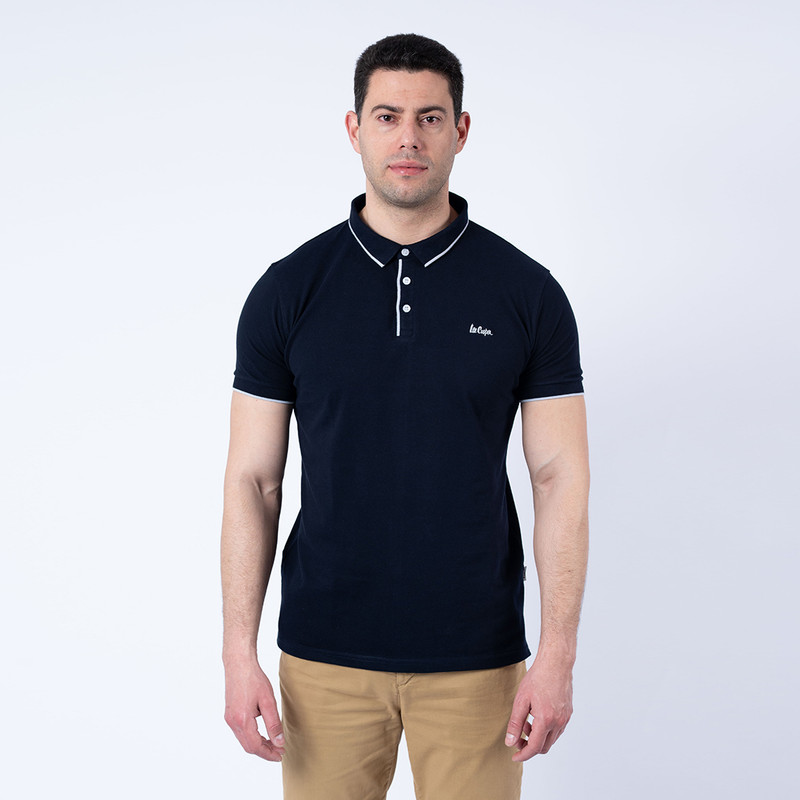 Lee Cooper - Maille-02 Ethan Homme-Tx Nat.- Marine 2