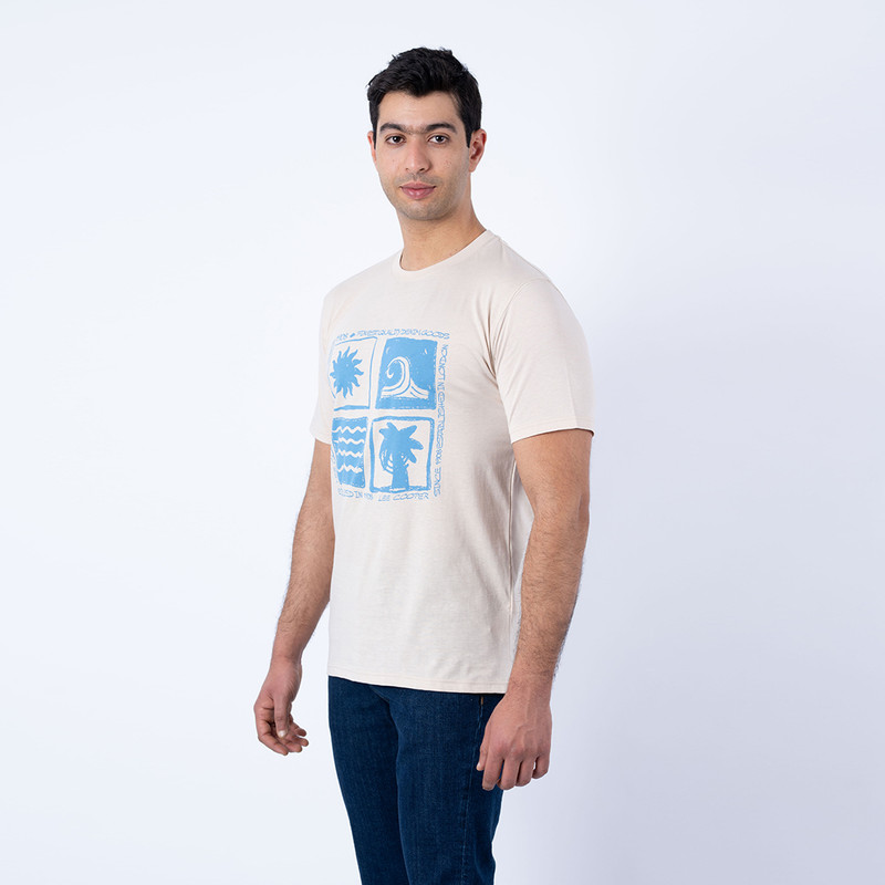 Lee Cooper - Maille-07 Bg-3 Vague Homme Nat. - Beige 3