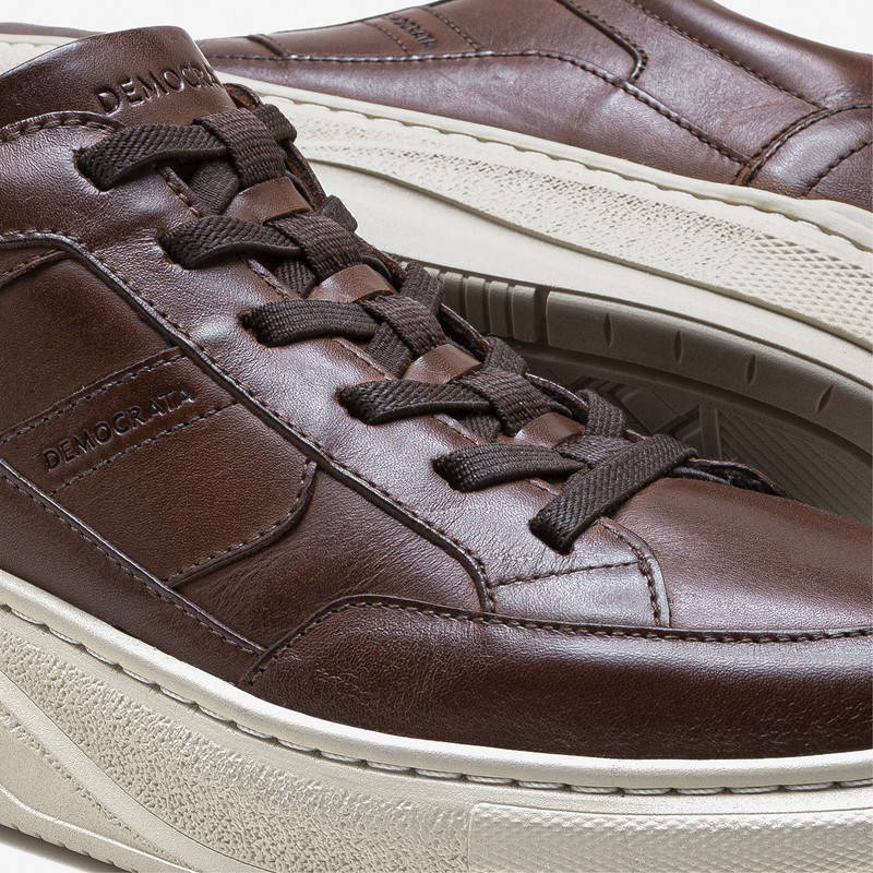 Democrata - DEMOCRATA SNEAKERS SHOES-03 PACE.CAL.653101 - Marron 3