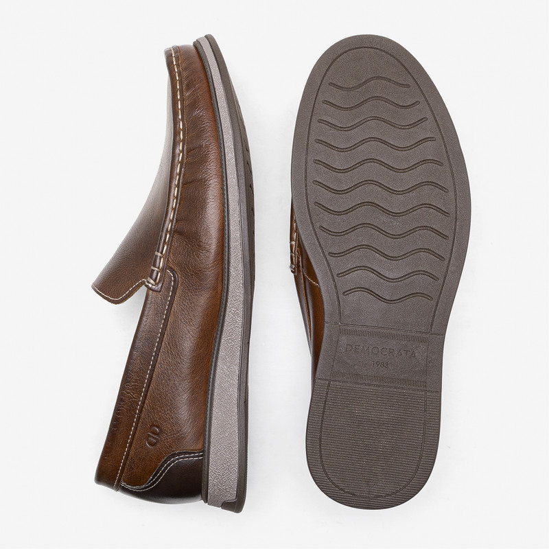 Democrata - DEMOCRATA MOCASSINS SHOES-02 NASH EASY252301 - Marron 2