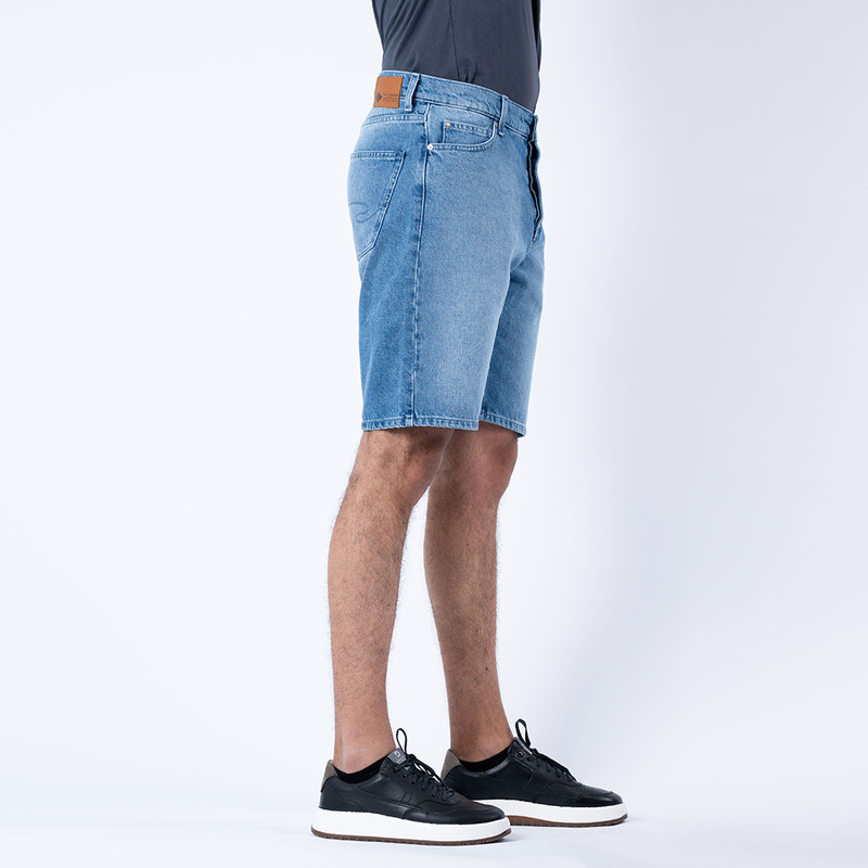 Lee Cooper - S59140-31 Pocket Homme Ss - Denim bleu 3