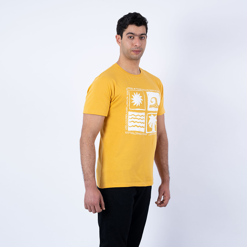 Lee Cooper - Maille-09 M-01 Vague Homme Nat. - Moutarde 4