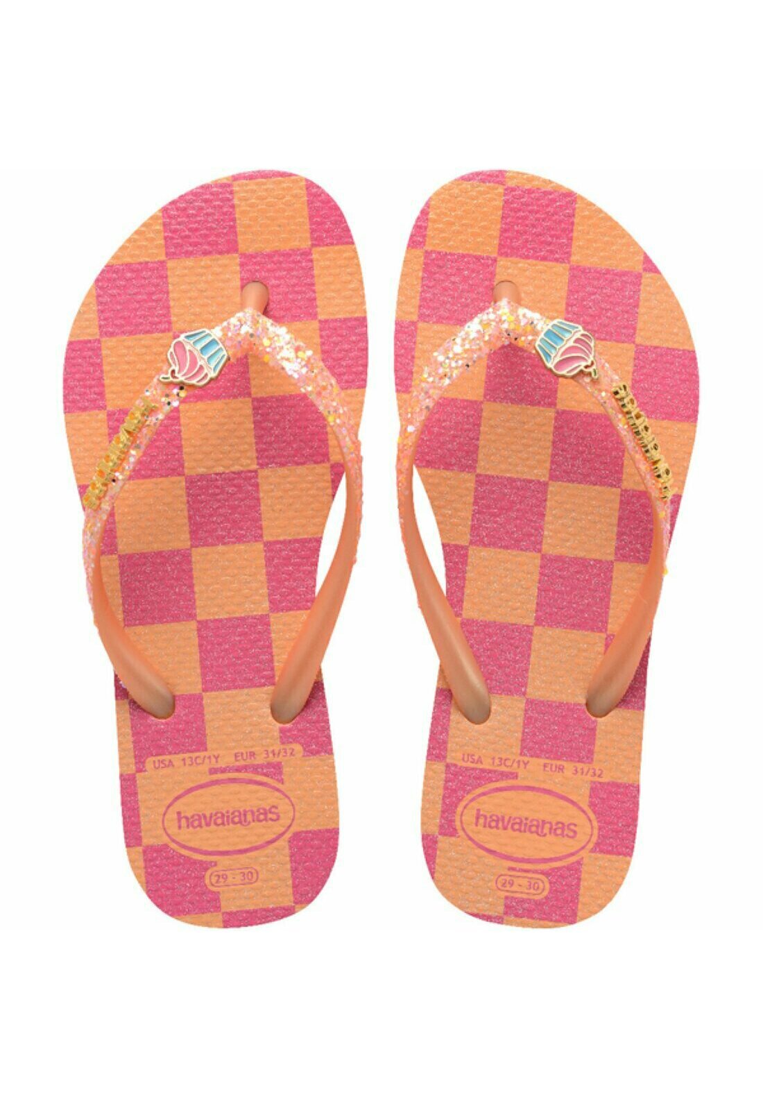 Havaianas - Kids Slim Glitter Trendy-Orangés 3