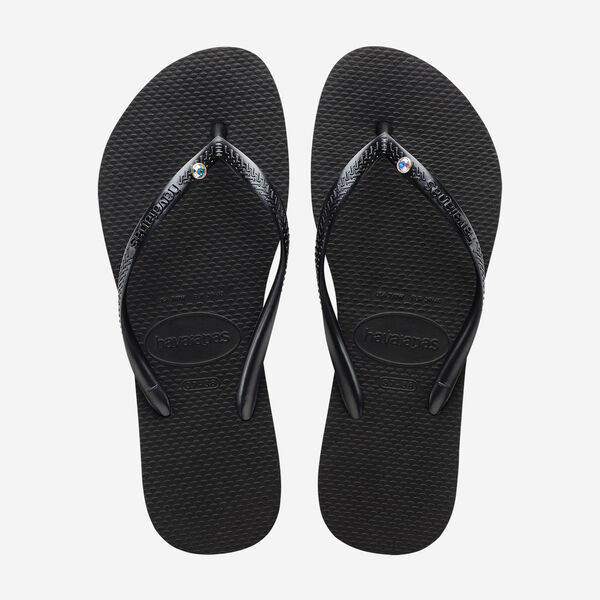 Havaianas - Slim Crystal Swarovski® II-noir 2