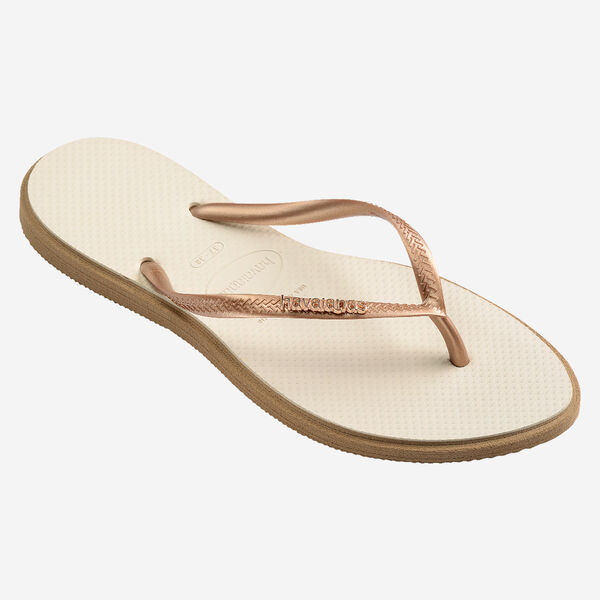 Havaianas – Slim Point-rosés/dorés