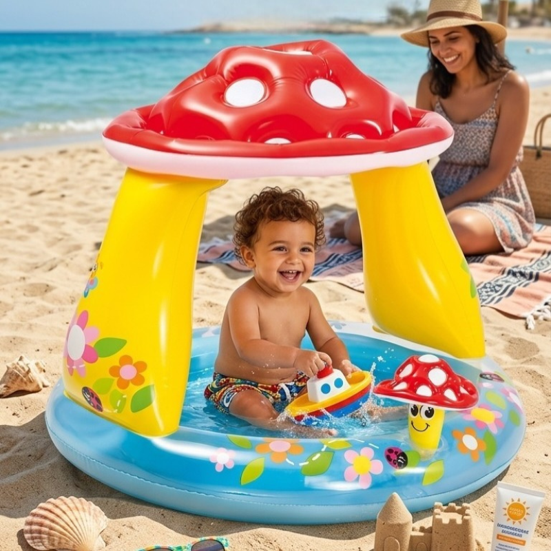 INTEX – Piscine Gonflable Champignon 57114NP