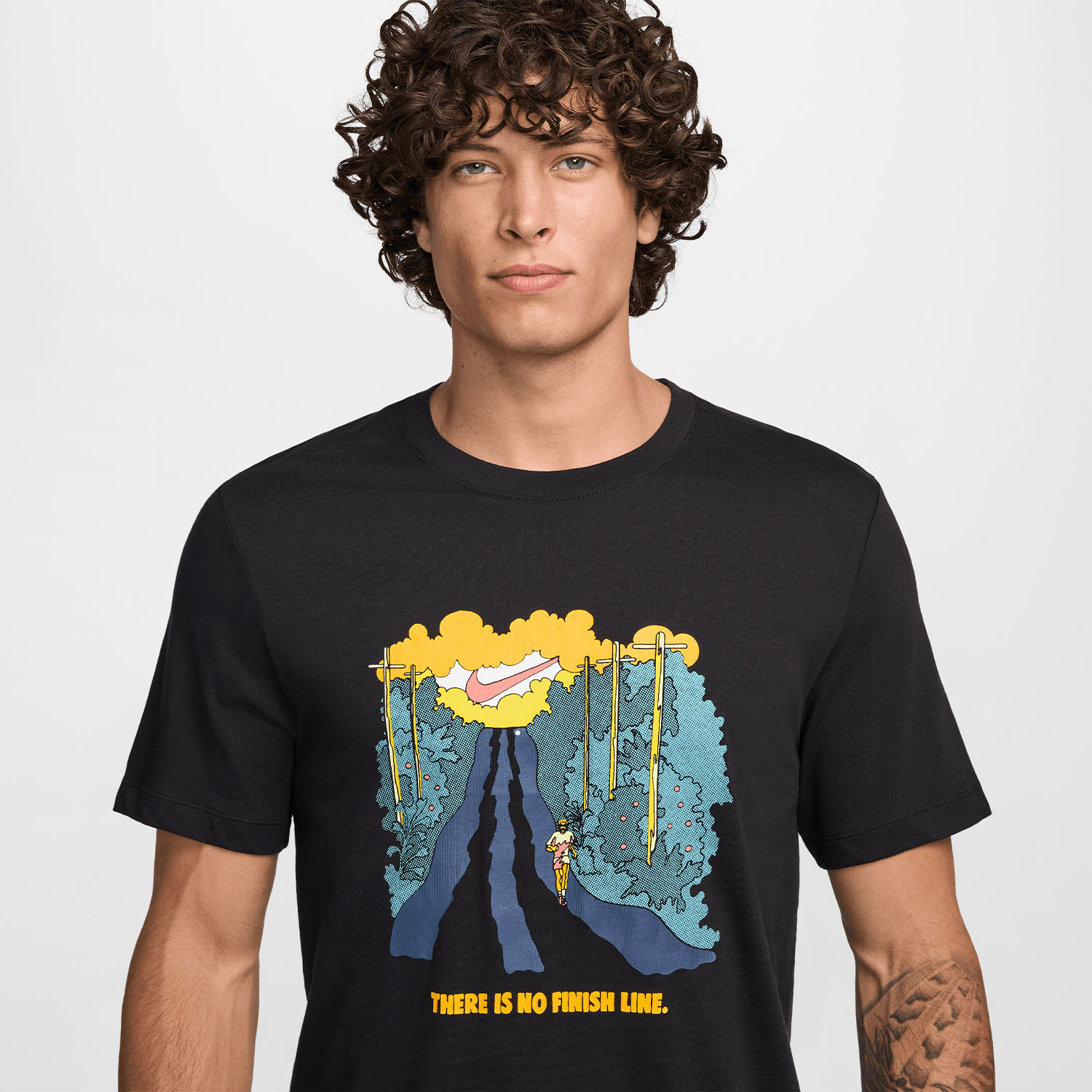 Nike – T-shirt Run IYKYK – Noir - Nike