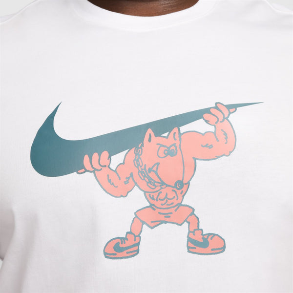 Nike - T-shirt de fitness - Blanc 4