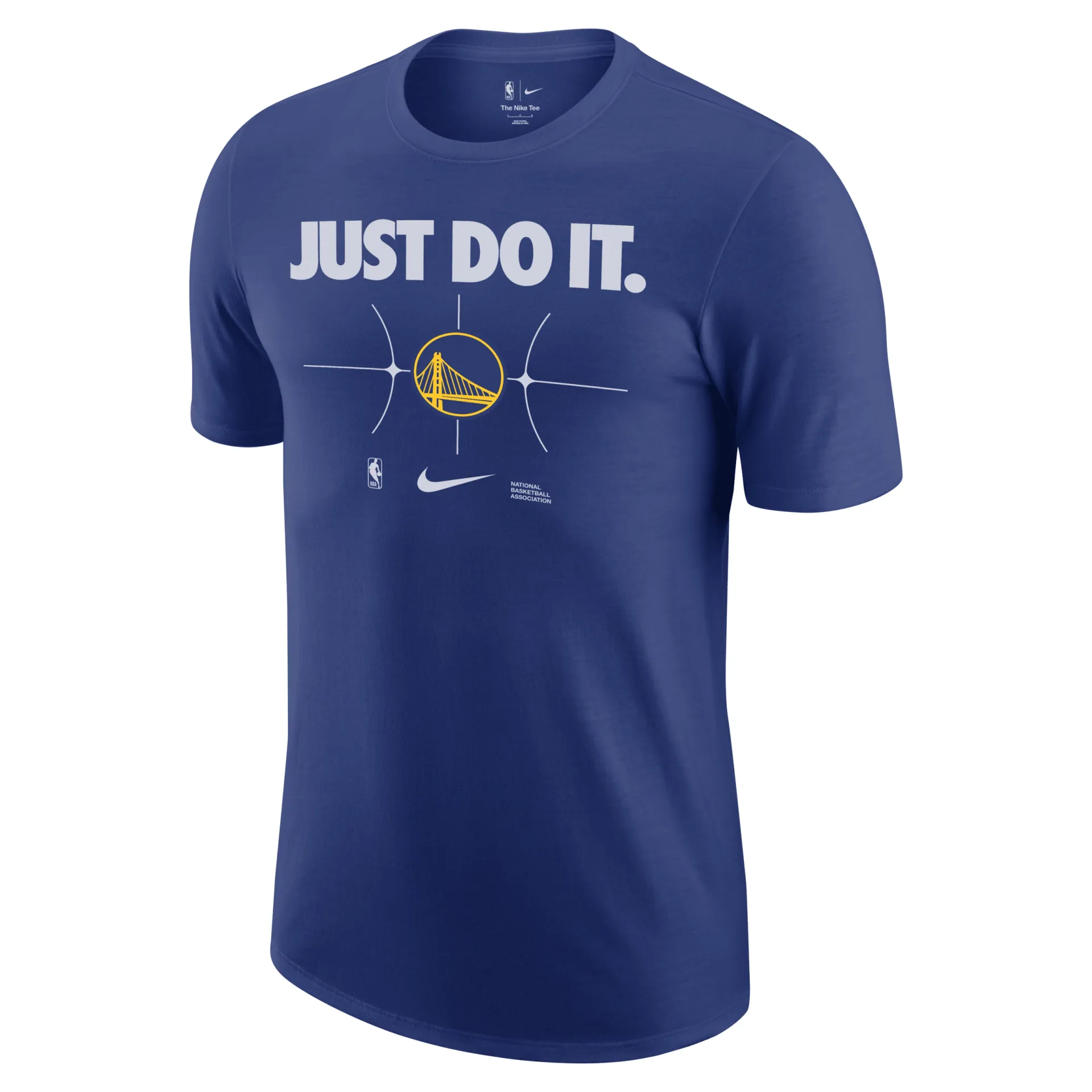 Nike – T-shirt Nike NBA Golden State Warriors GSW à manches courtes – Bleu - Nike