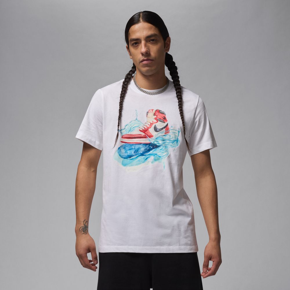 Nike – Jordan Flight Essentials AJ1 Men’s Short-Sleeve T-Shirt – Blanc - Nike