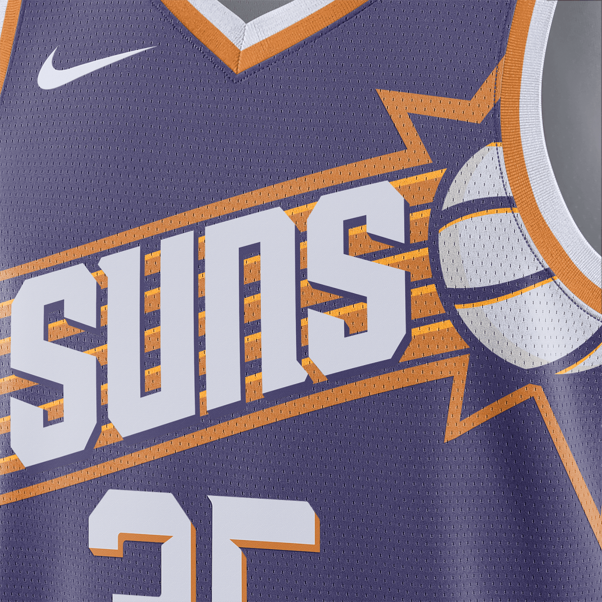 Nike - Kevin Durant Jersey - Phoenix Suns 2023/24 Icon Edition - Bleu 2