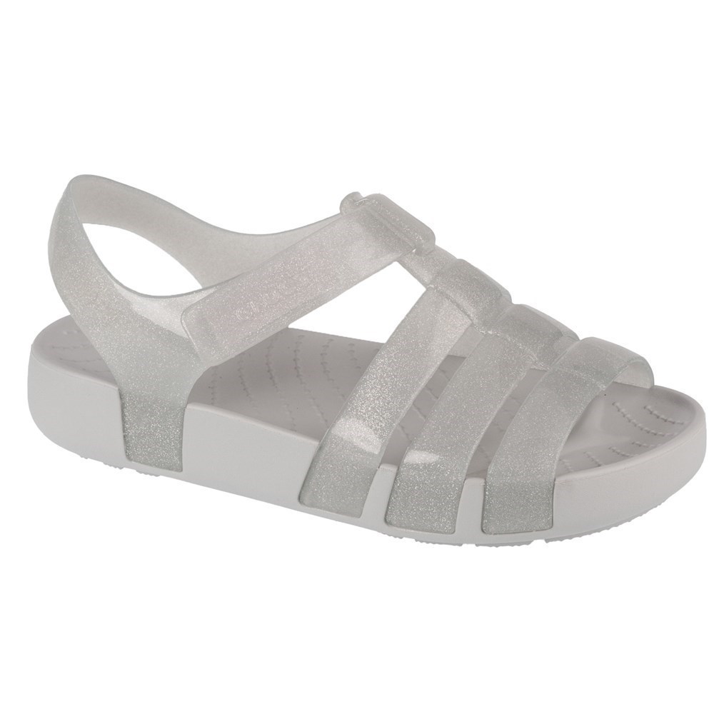 Crocs – sandale pailletée isabella pour enfants 2098360IC – Gris Blanc