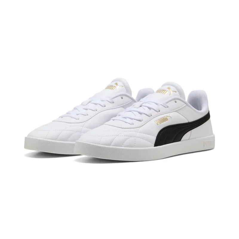 Puma - Chaussures Puma Club II Indoor - Blanc Noir 4