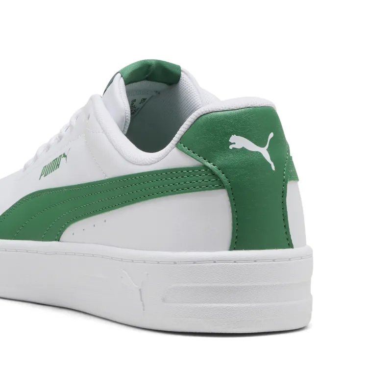 Puma - Chaussures Court Classic Clean Unisexe - Blanc Vert 2