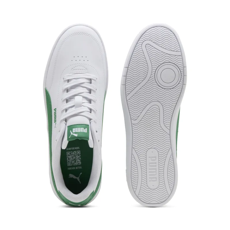 Puma - Chaussures Court Classic Clean Unisexe - Blanc Vert 3