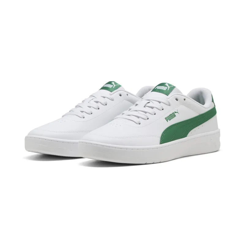 Puma - Chaussures Court Classic Clean Unisexe - Blanc Vert 4