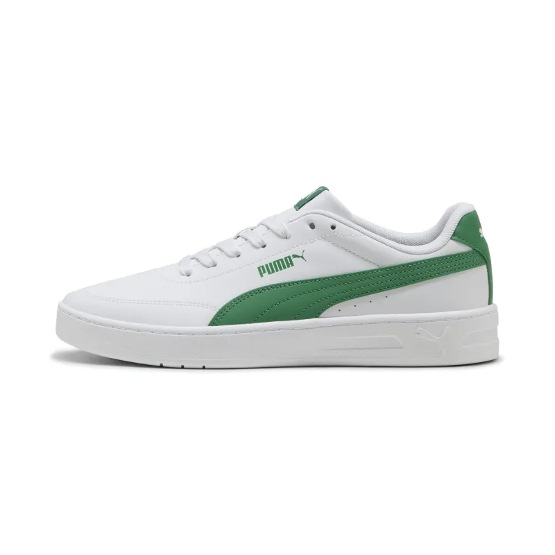 Puma - Chaussures Court Classic Clean Unisexe - Blanc Vert 5