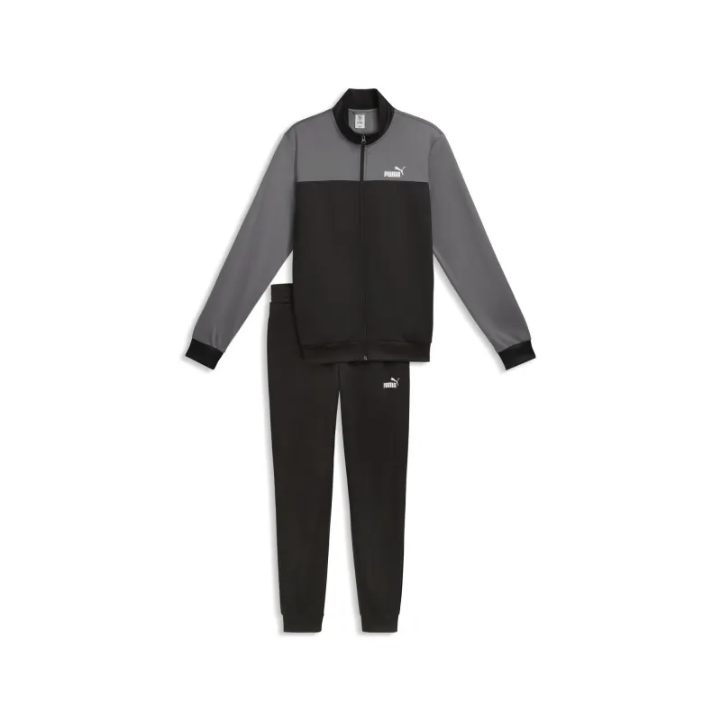 Puma - Survêtement Poly Colorblock - Gris Noir 4