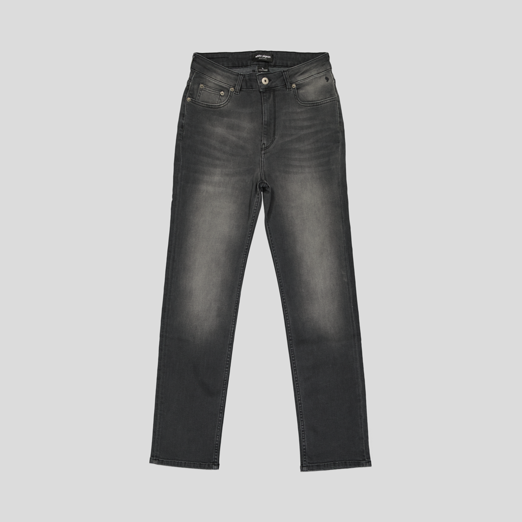 White Pigeon - PANTALON JEANS SLIM FIT - Noir Vintage 2