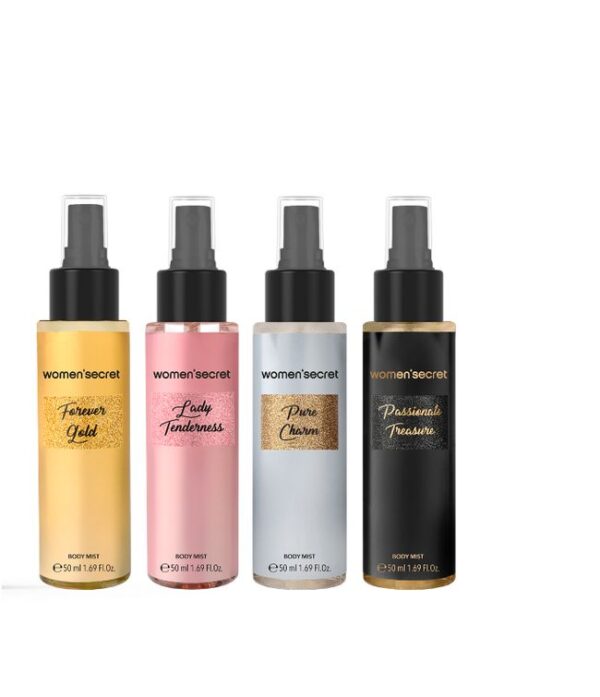 Women' Secret  - Coffret Brum Paill 4*50 2