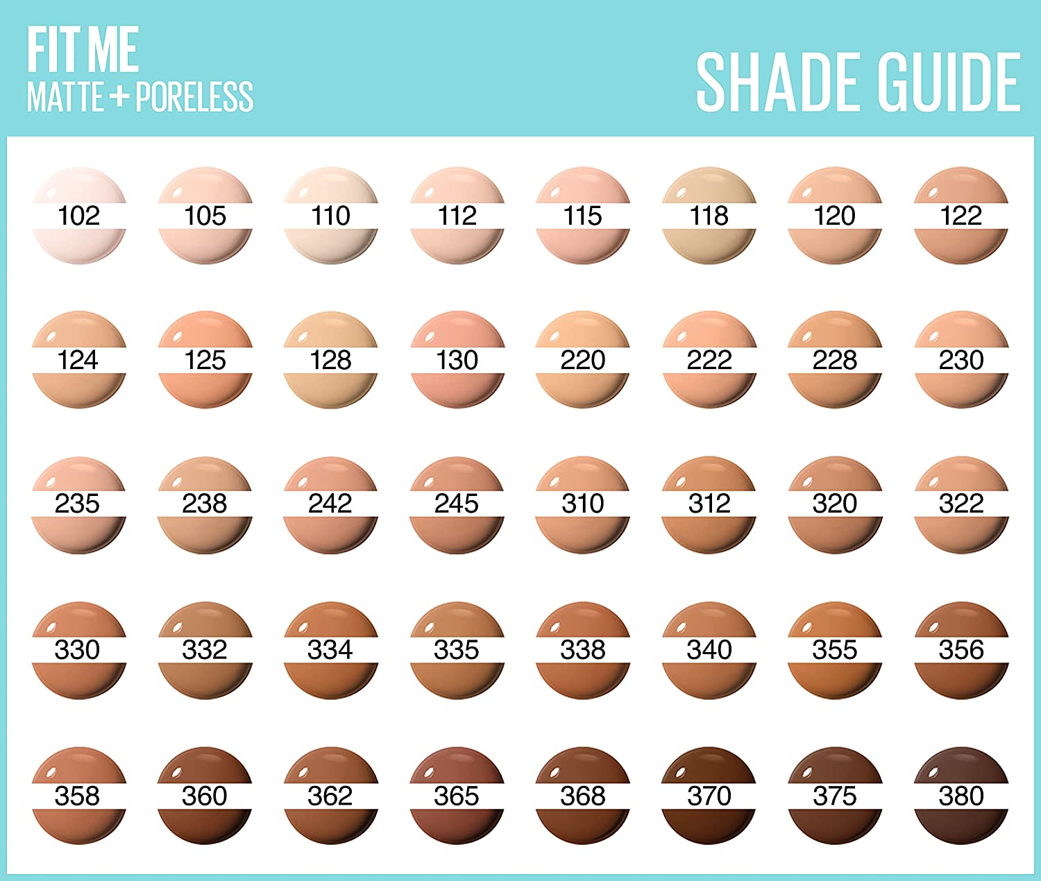 Maybelline - Fond De Teint  Fit Me Mat 250 Sun Beige 2