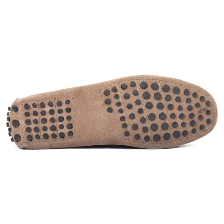 Superga - Mocassin homme rouille cuir Superga 486 SUEM - Beige 2