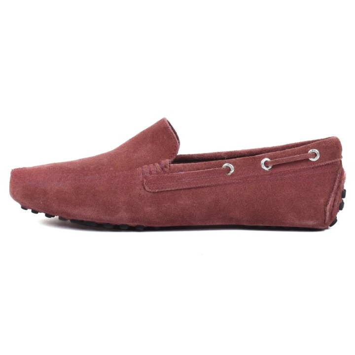 Superga - Mocassin homme rouille cuir Superga 486 SUEM - Bordeaux 2