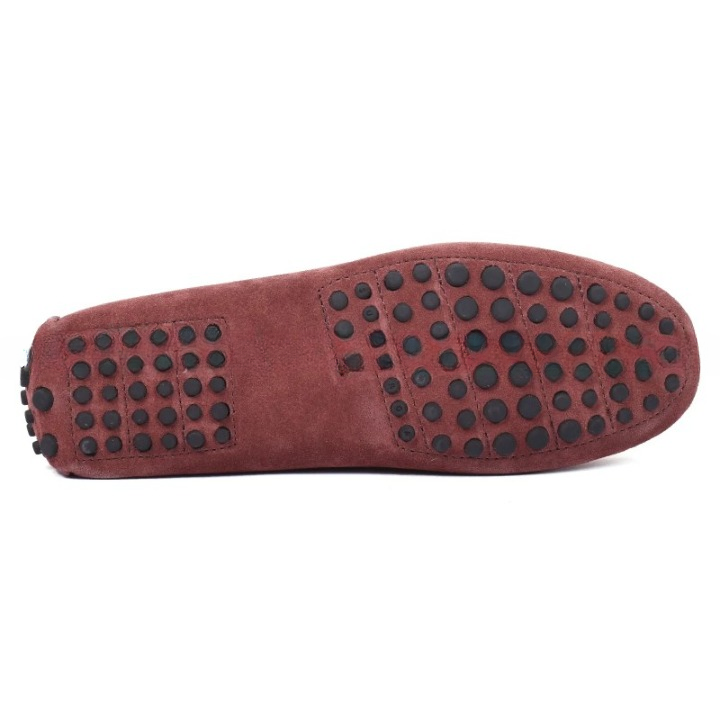 Superga - Mocassin homme rouille cuir Superga 486 SUEM - Bordeaux 4