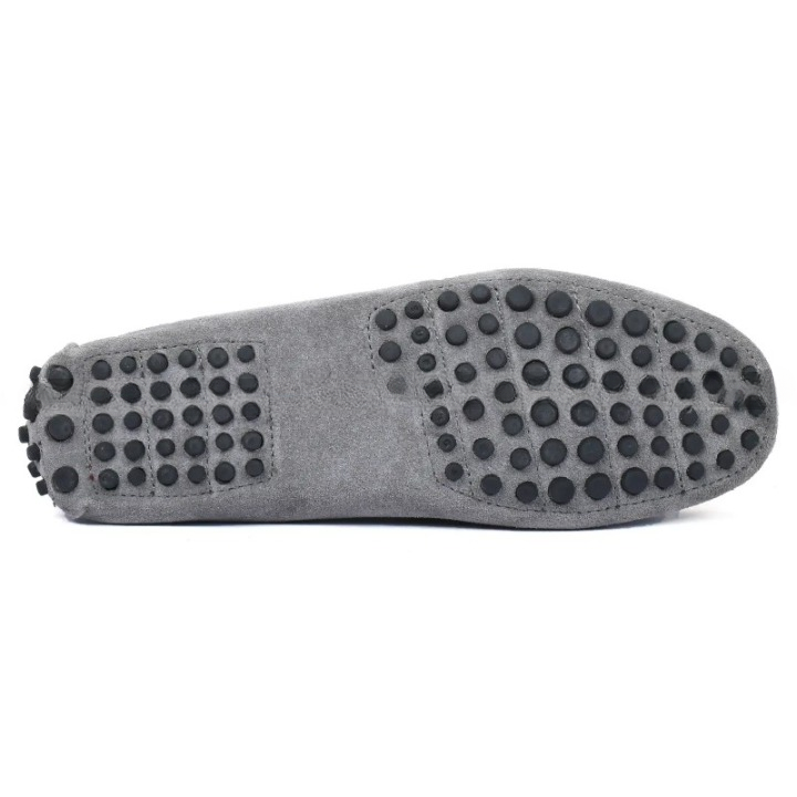 Superga - Mocassin homme cuir Superga 486 SUEM - Gris Chiné 2