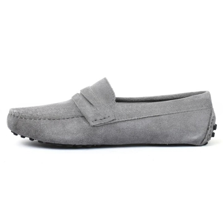 Superga - Mocassin homme cuir Superga 486 SUEM - Gris Chiné 4