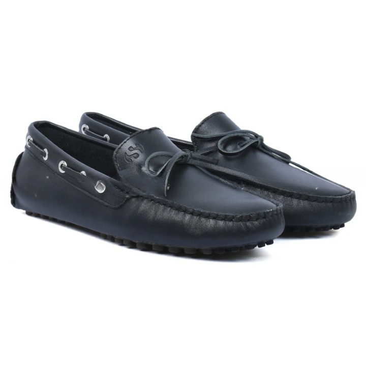 Superga - Mocassin homme cuir Superga 487 FGLM - Noir 3